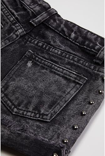 Vista 2 de VINTAGE HAVANA Girl's Stud Denim Shorts (Little KidsBig Kids)