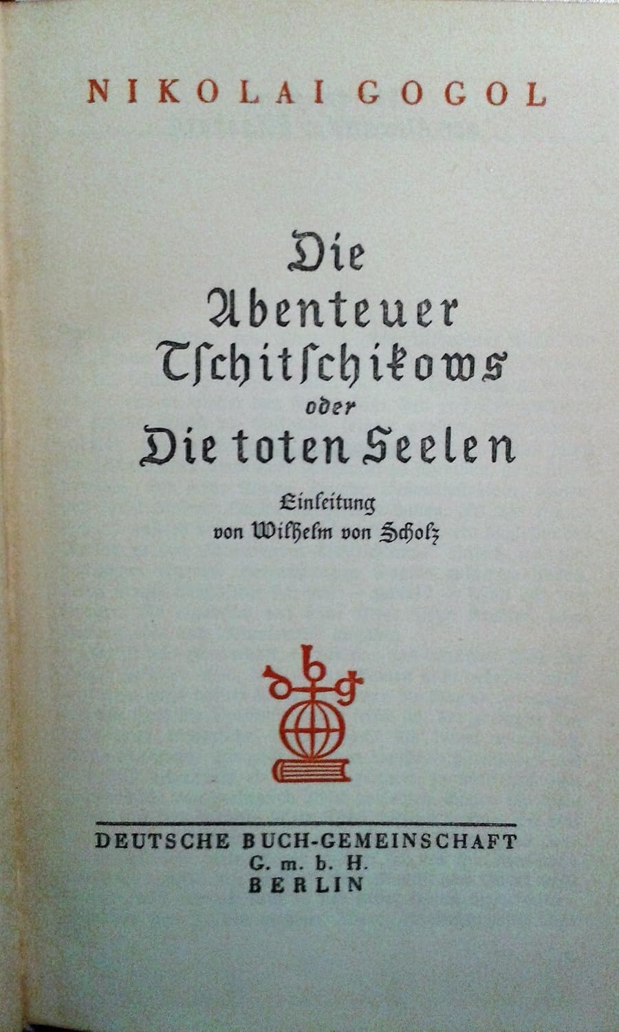 Die Toten Seelen Nikolai Gogol Amazon.de Bücher