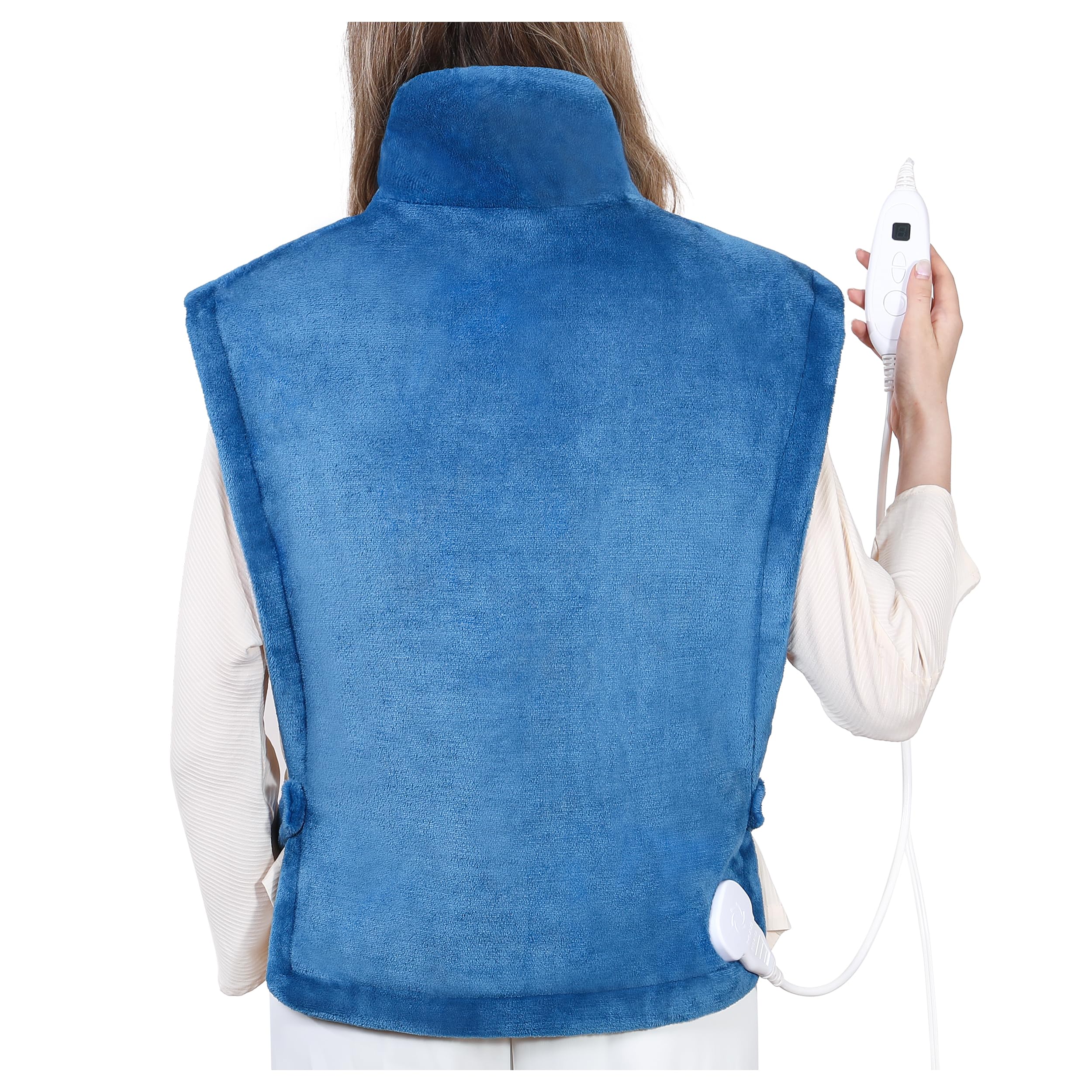Weighted Heating Pad Pads for Neck and Shoulders,Large Electric