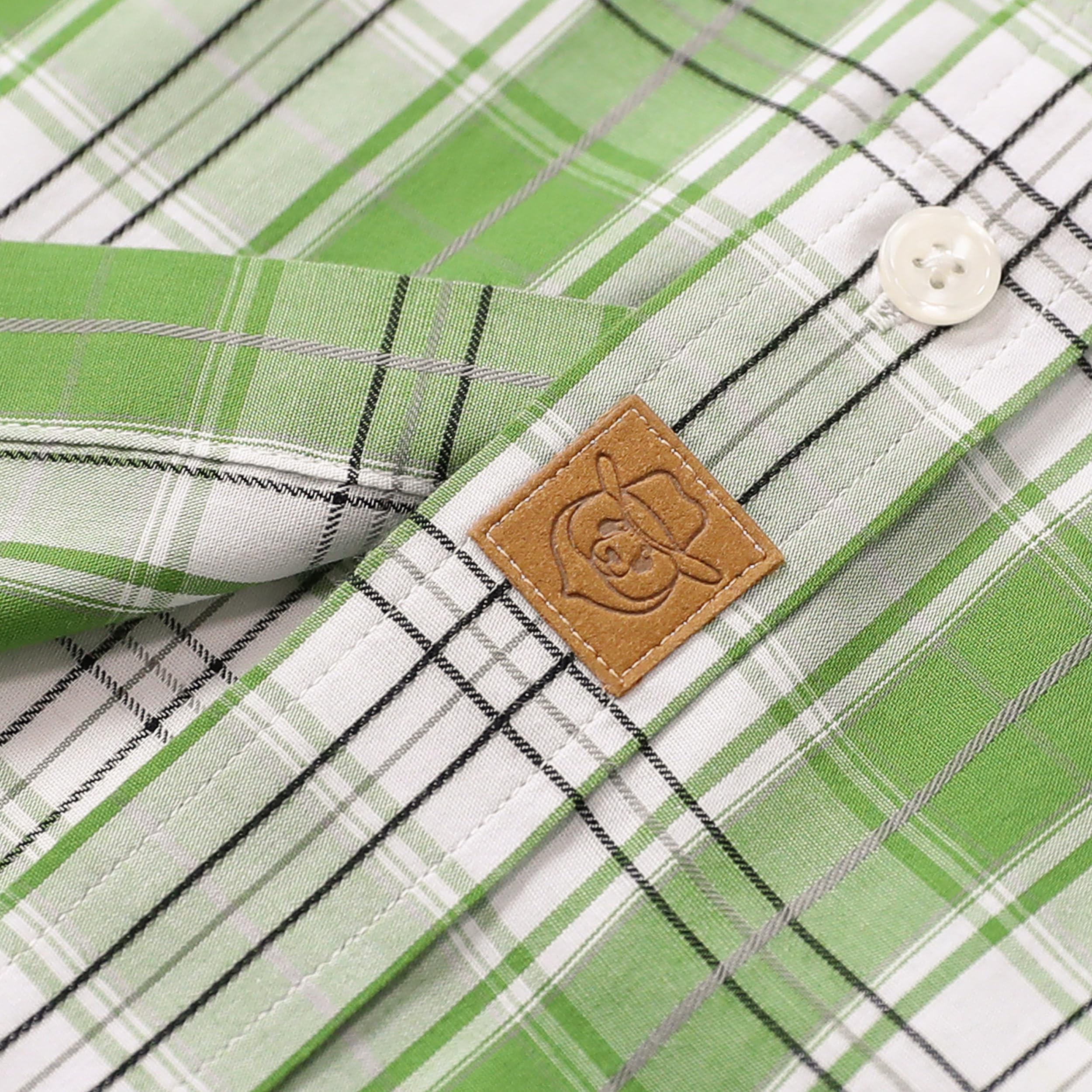 Dubinik® Camicia Uomo Camicia Quadri Uomo Casual Leggero Botton Down Regular Fit Conformate Camicia Uomo Taschini