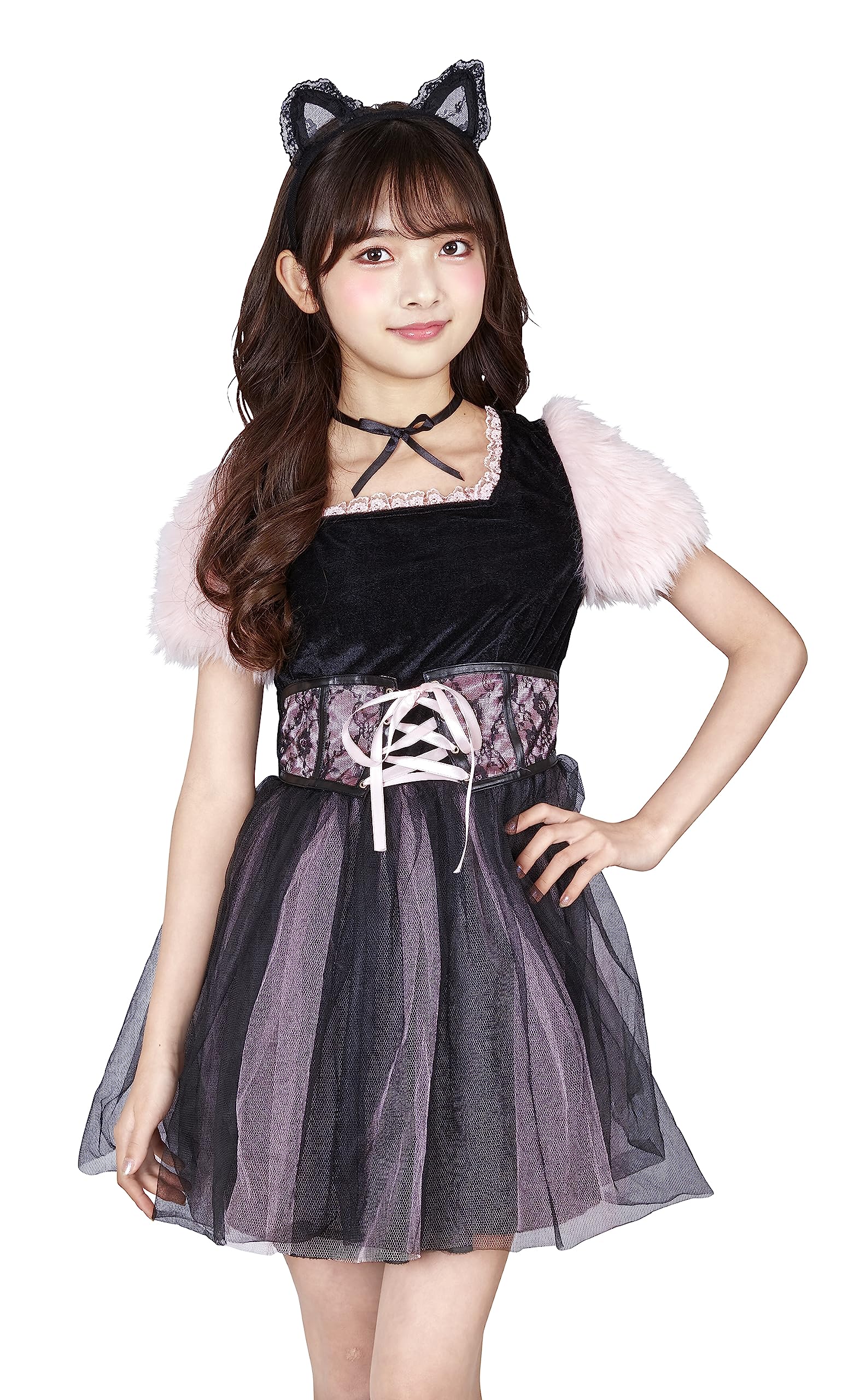 ストロベリーキャット　コスプレ　ハロウィン Amazon.co.jp: クリアストーン(Clearstone) COSCHU! コスプレ