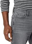 Amazon Essentials Men's Straight-Fit Stretch Jean, Washed Grey, 36W x 30L