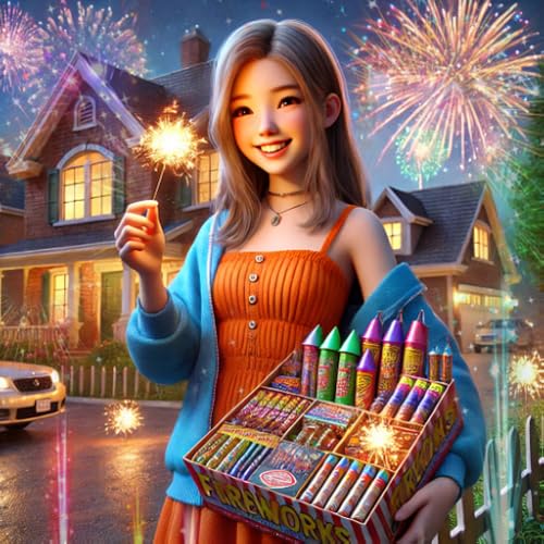 Fireworks Light Show Simulator 3d- Fireworks Night Crackers Simulator 2025 - Realistic Fireworks Show & Night Crackers Game | Stunning Light Effects & Explosions 3D- Virtual Fireworks Experience 2K25