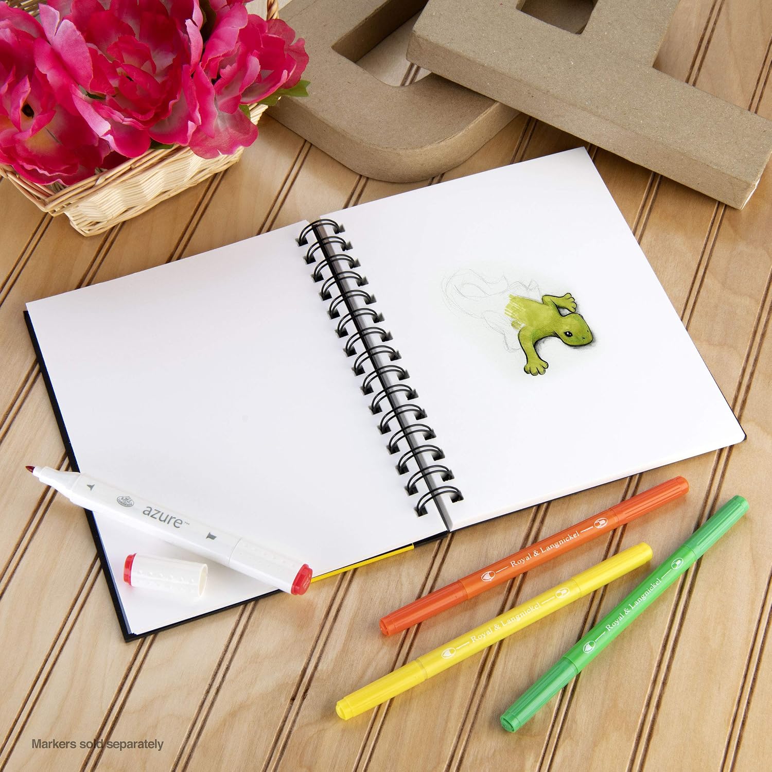 Bee Paper - 5.5" x 8" Creative Marker Drawing Journal