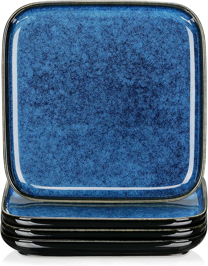 Square Dinner Plates 10.5" (Set of 4)