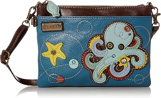 Handbags Octopus Mini Crossbody Handbag - Convertible Straps, Sea Lovers