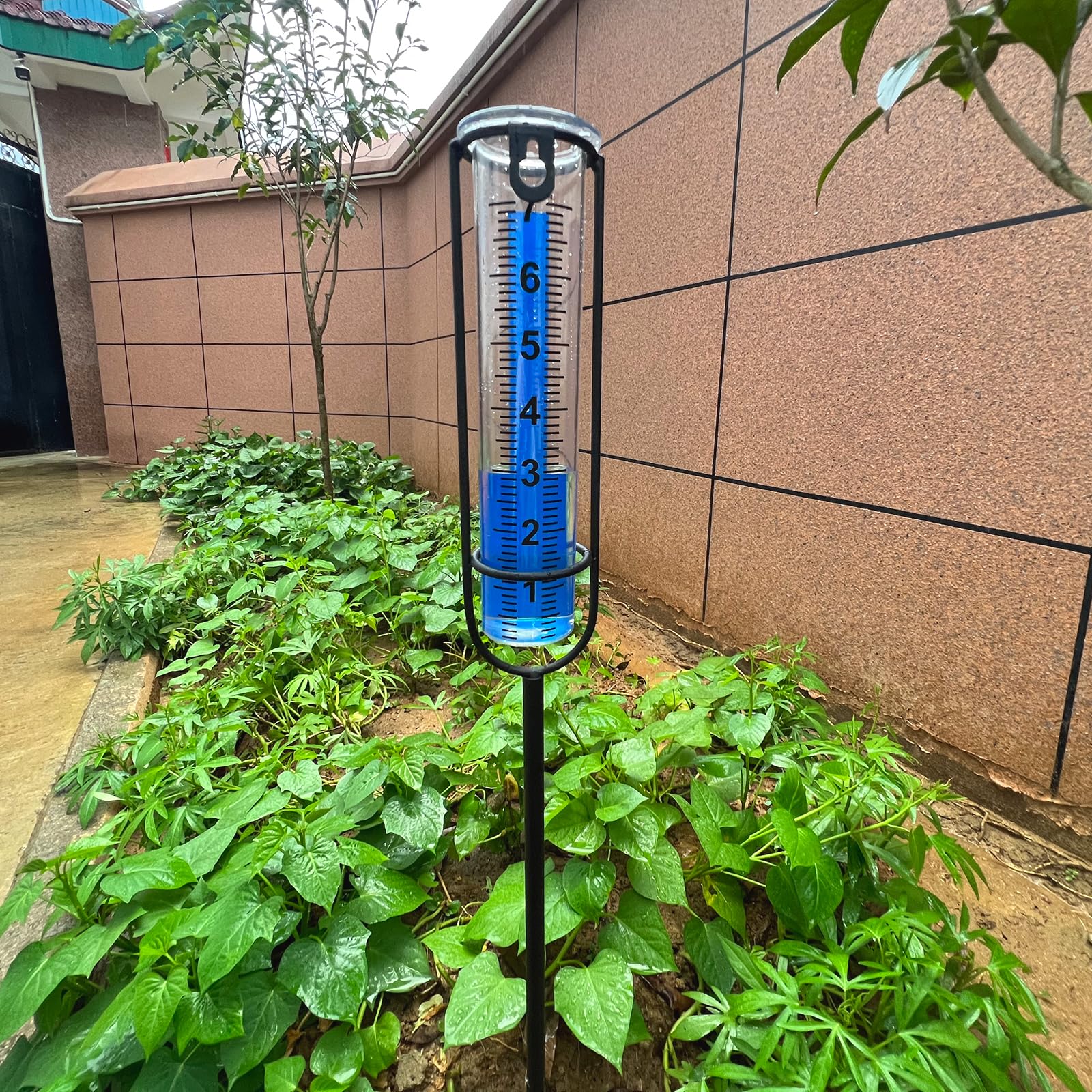 Amazon.com : DLUCKY Rain Gauge Outdoor, 38.8'' Freeze Proof Rain