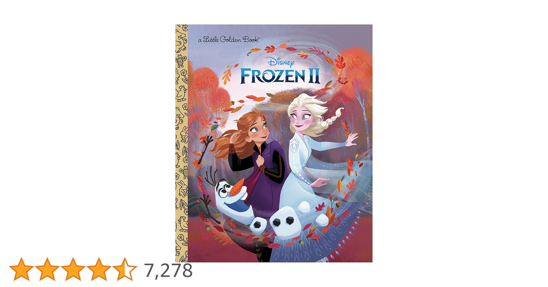 Amazon | Frozen 2 Little Golden Book (Disney Frozen) | Cote
