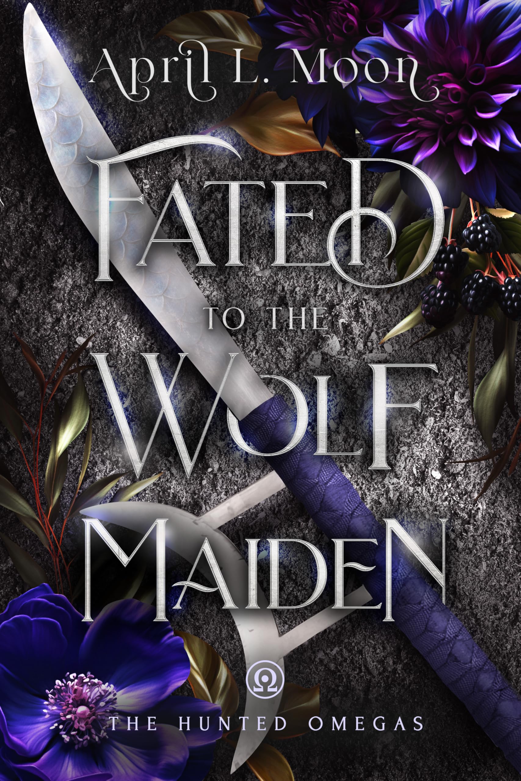 Cover of Fated to the Wolf Maiden: A Fated Mates Wolf Shifter Paranormal Romance (The Hunted Omegas Book 6)