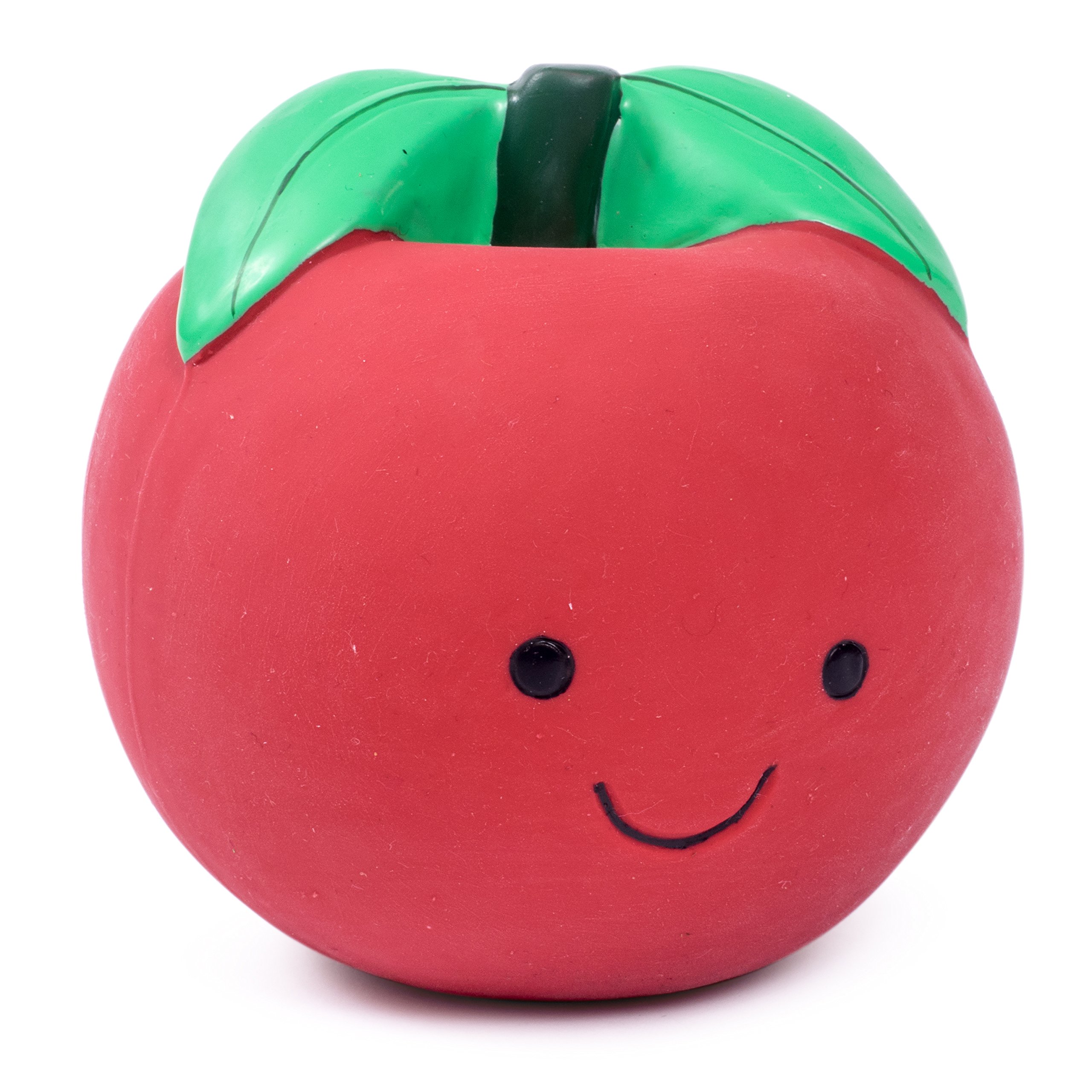Petface Latex Tomato Soft Chew Dog Toy, Small