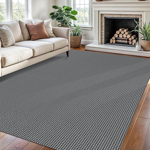 Miniatura 44 de Alfombra Trenzada de Área 3x5 Pies Alfombras Lavables para Entrada Alfombras Antideslizantes Boho Tapete para Puerta Interior Entrada Tapetes