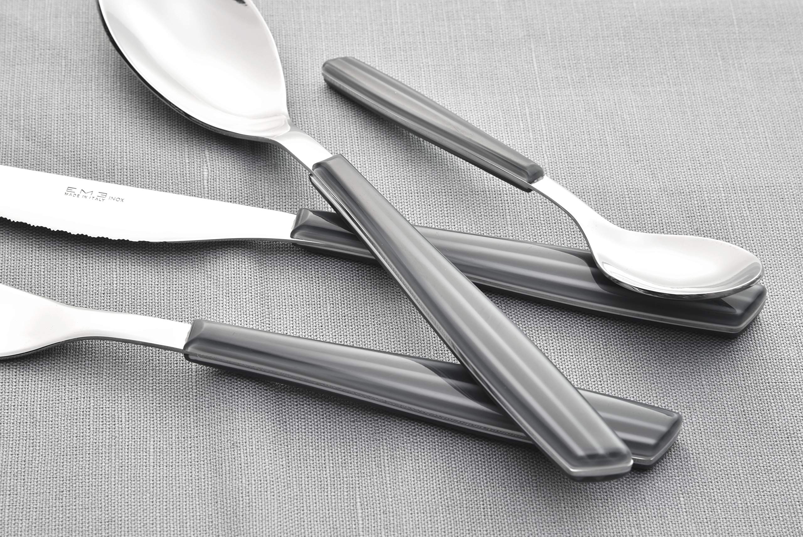 KOOK TIME Set di accessori da cucina - saliera e porta aglio in ceramica e bambù - 2 pezzi, 11,5x11,5x11,5 cm