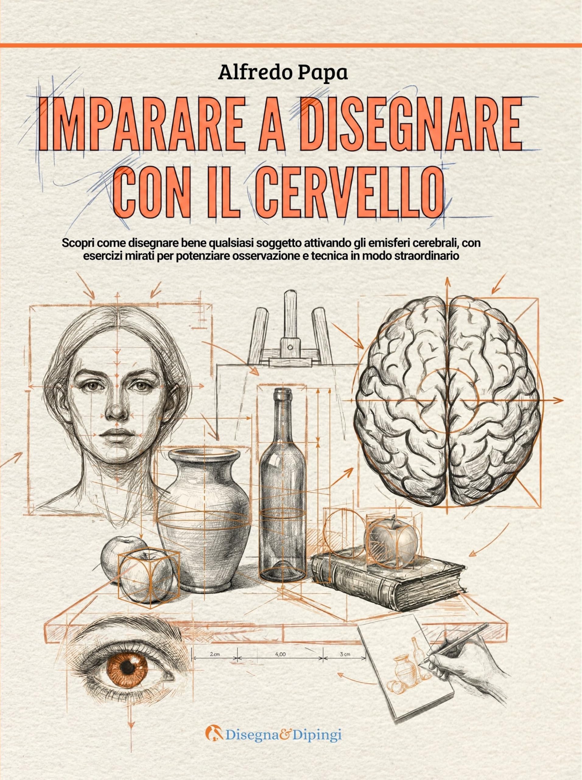 Livre apprendre à dessiner avec le cerveau et exercices pour booster la créativité artistique