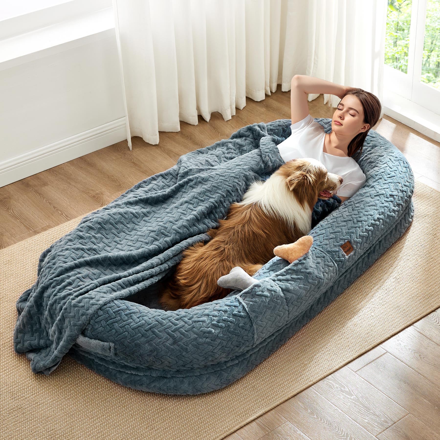 ChiXnuggle Human Dog Bed