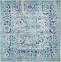 Vista 23 de Unique Loom Medici Collection - Alfombra tradicional vintage botánica azul (2' 2 x 3' 0)