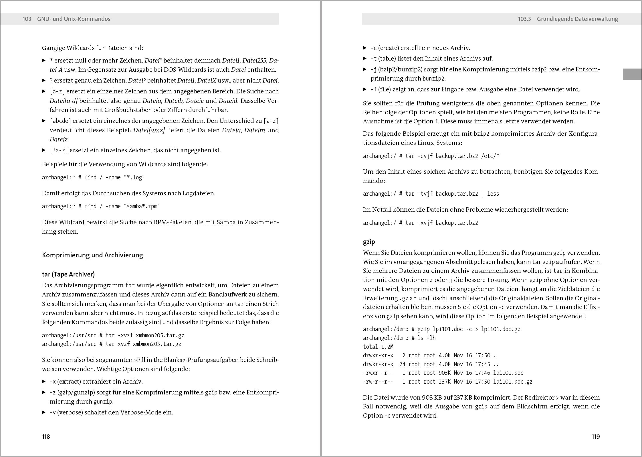 Das Komplettpaket LPIC-1 und LPIC-2: Das gesamte Prüfungswissen