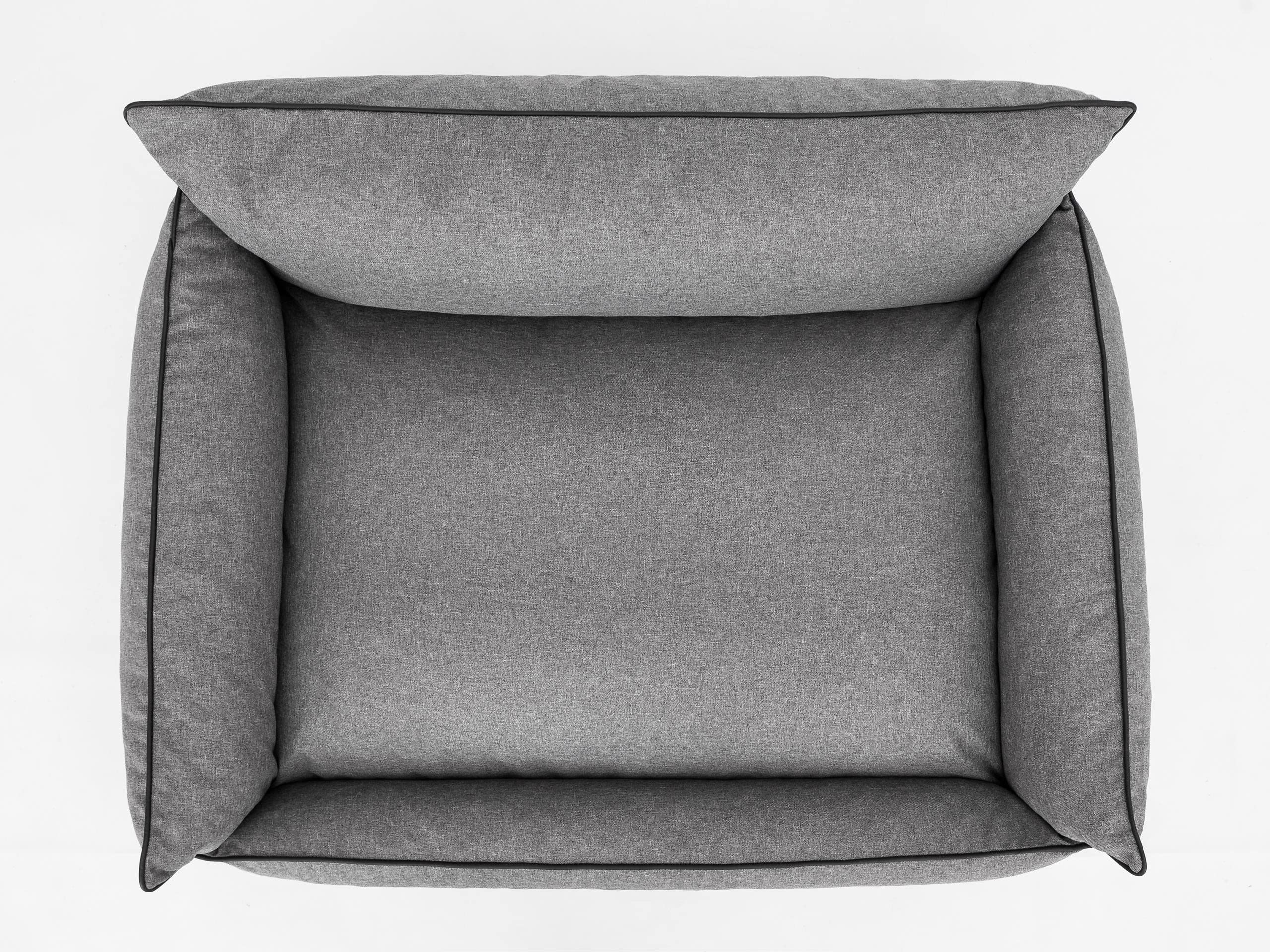 Cuccia per cani, cuscino per cani, cuscino per cani, letto per cani, materasso per animali domestici, L – 64 x 49 cm, grafite ecologica