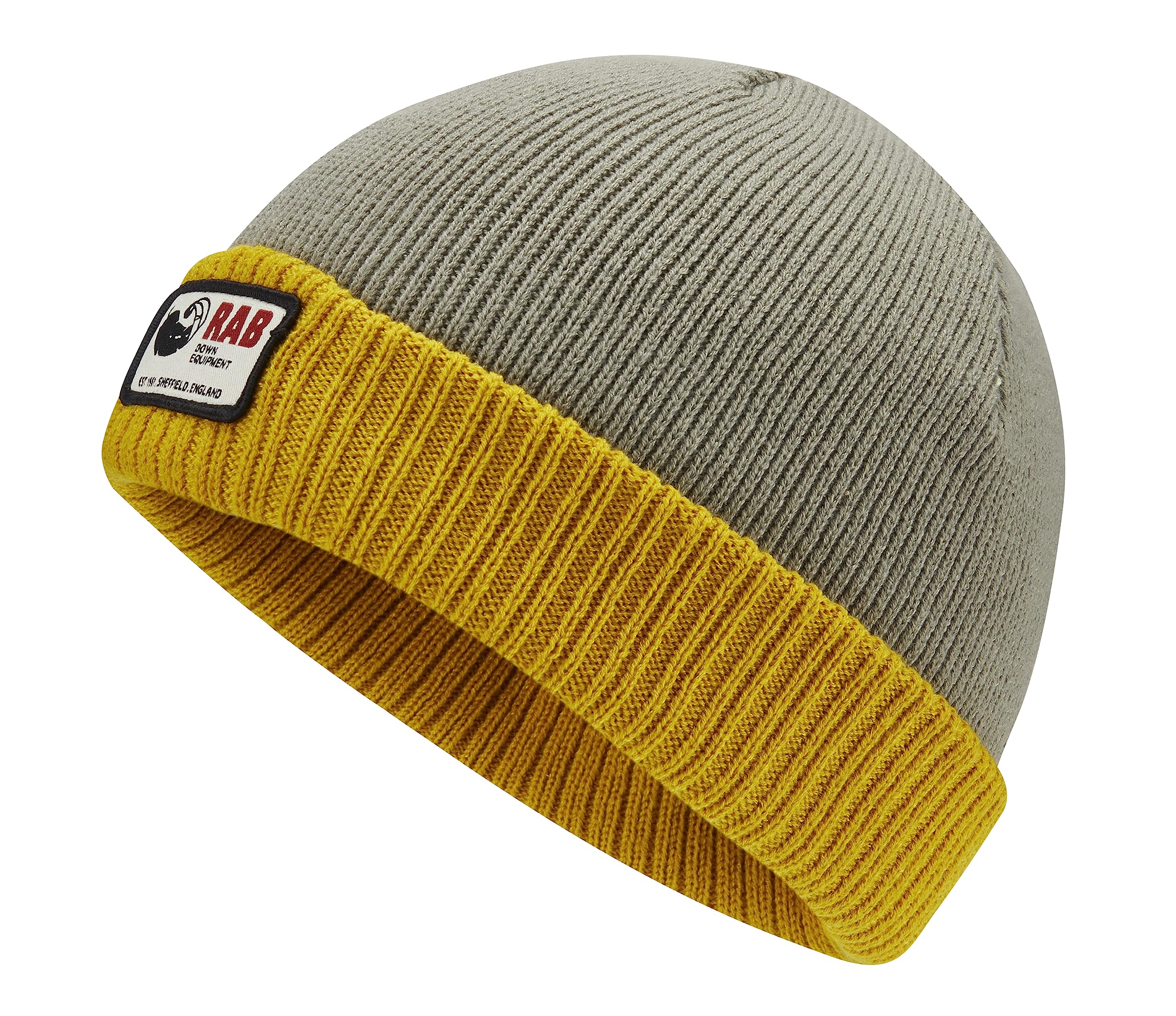 Rab Essential Beanie Lightweight Winter for Hat Skiing & Everyday Use - Stone/Sahara - One Size