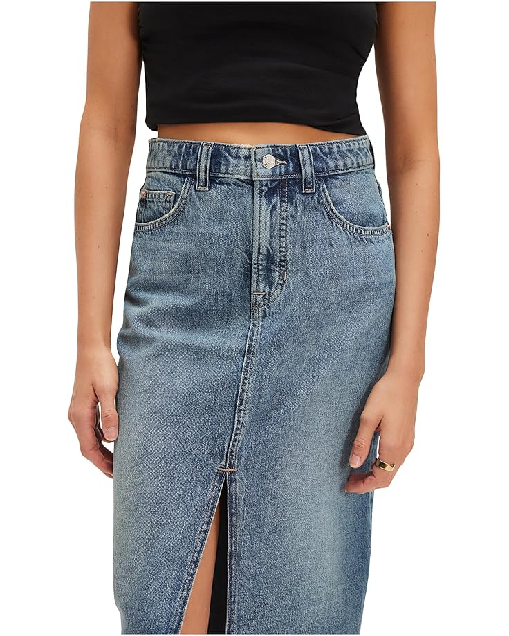 Free People Nothing Better Denim Maxi - #4 of 4