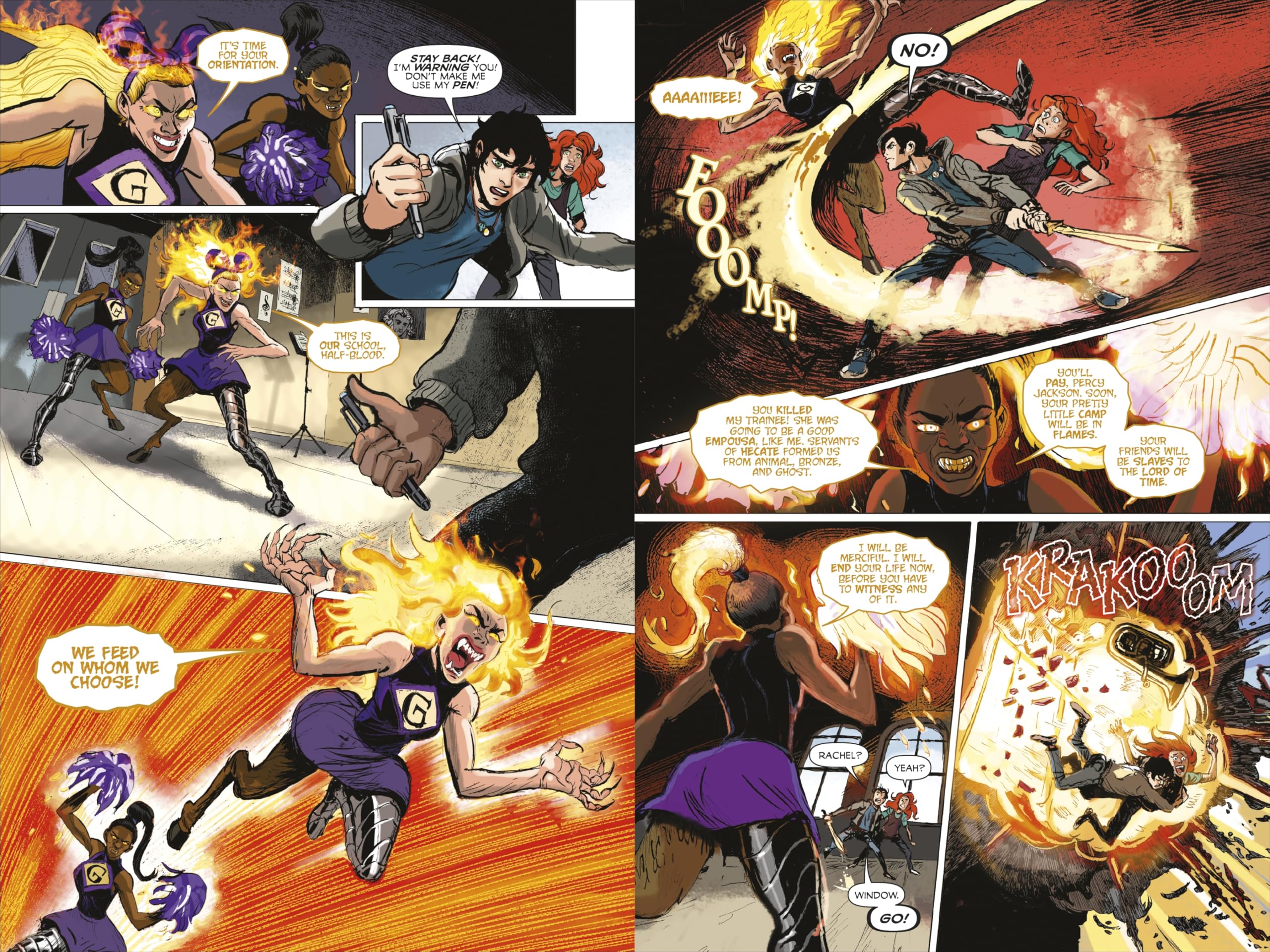 The Battle of the Labyrinth: The Graphic Novel (Percy Jackson Book 4)