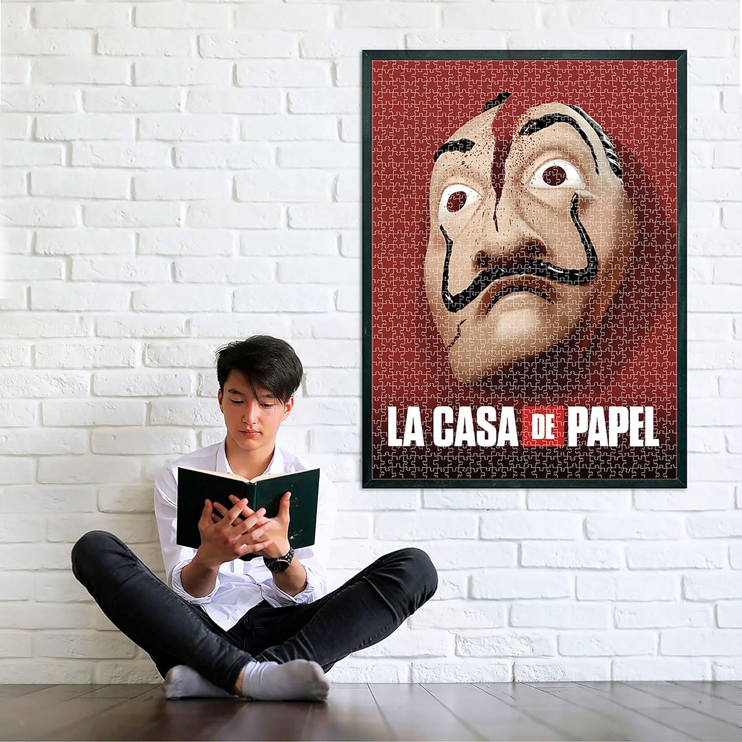 Clementoni 39712 La Casa De Papel/Money Heist - 1000 Pieces - Adult Netflix Puzzle TV Series Made in Italy - Multicoloured