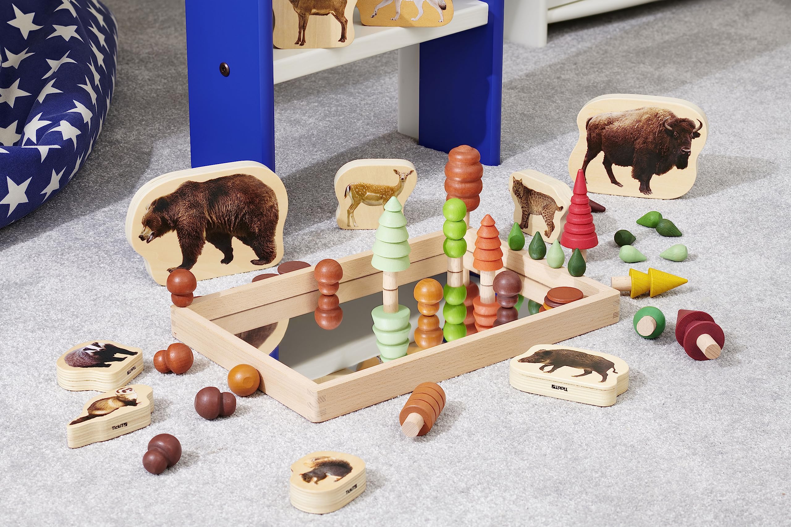 TickiT 73540 - Árboles de Bosque de Temporada