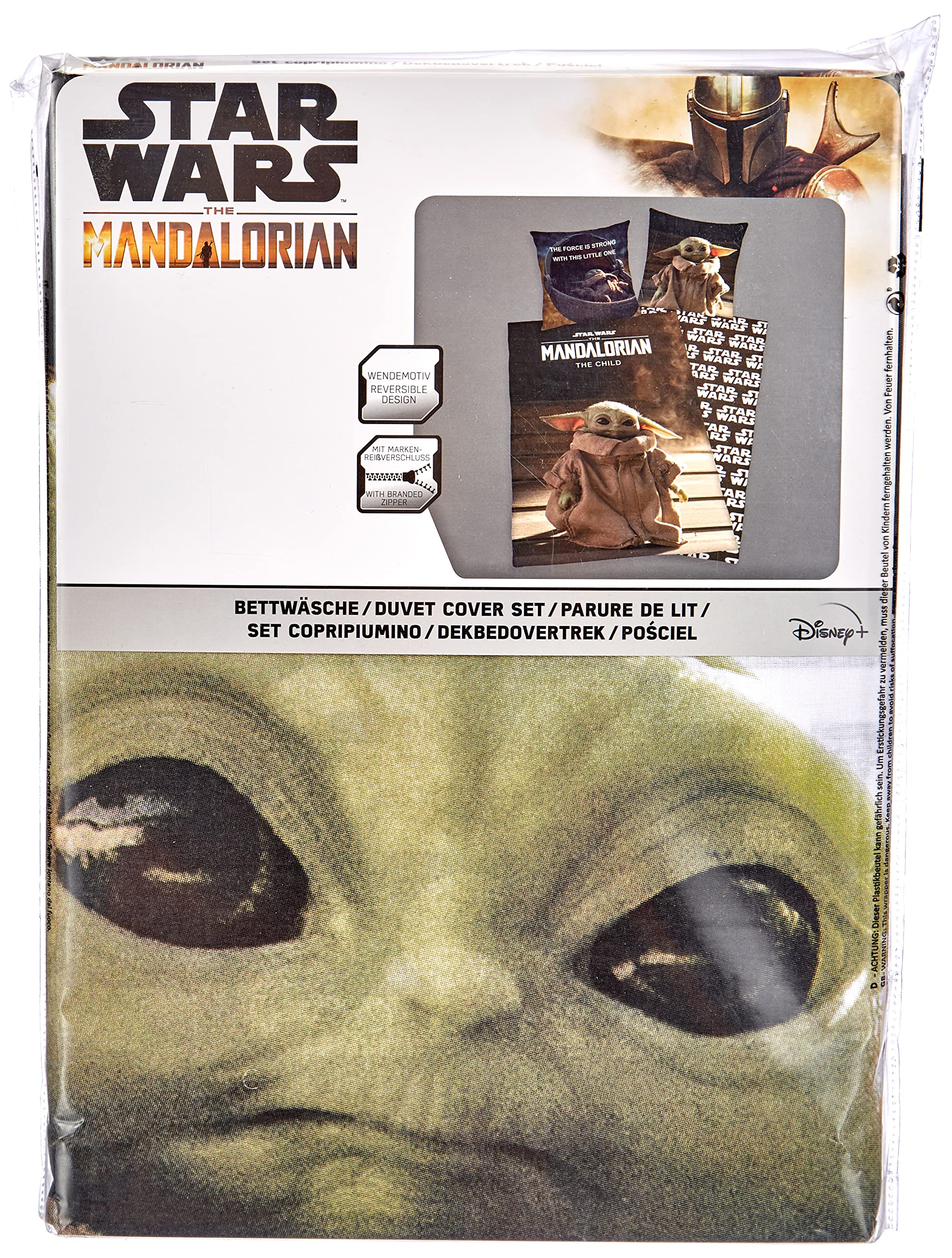 Herding Star Wars komplet pościeli, bawełna, beżowy, rozmiar austriacki