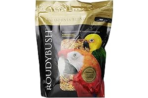 Roudybush African Grey Bird Food, Mini