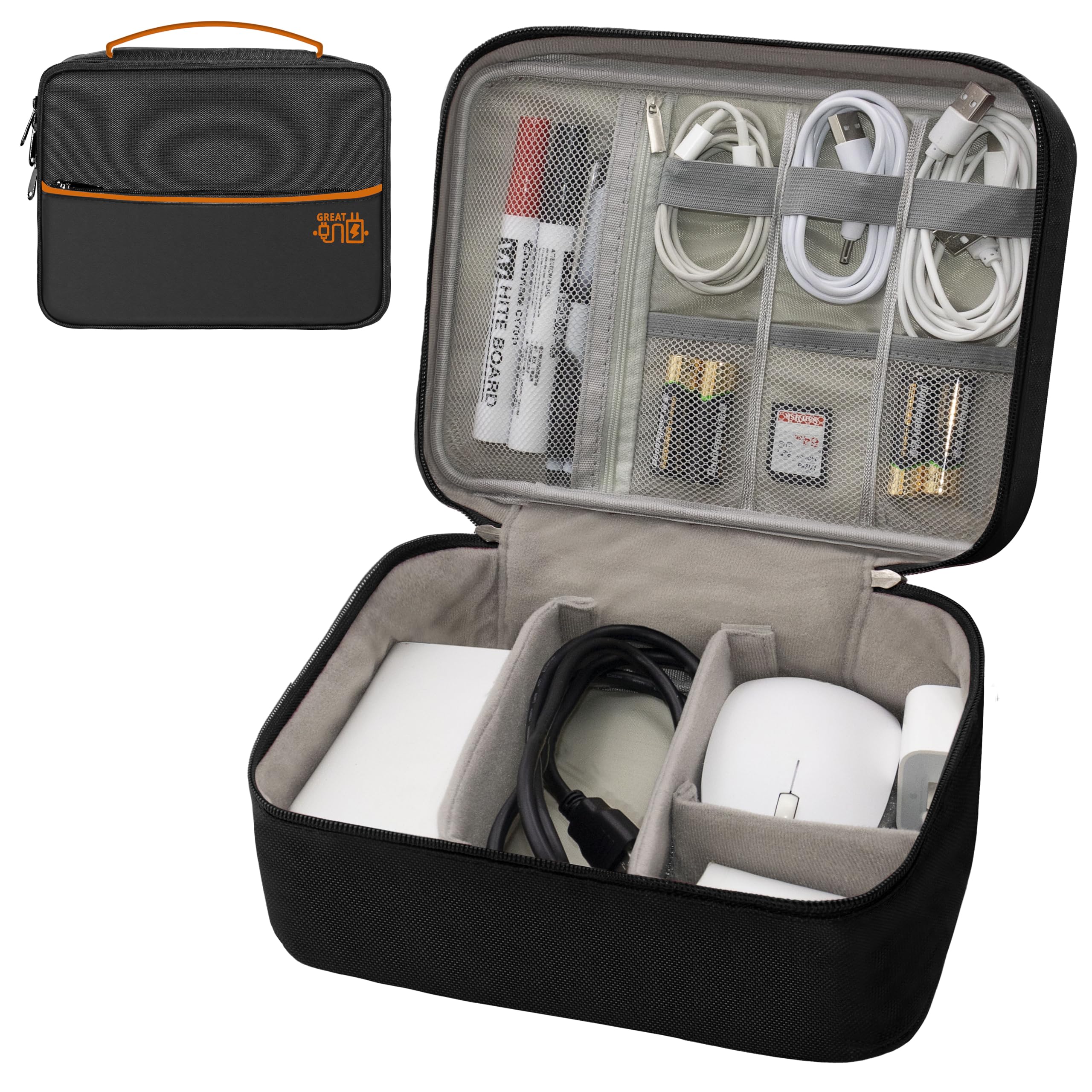 Electronics Organizer,Travel Cord Organizer Pouch,Cable Organizer Bags