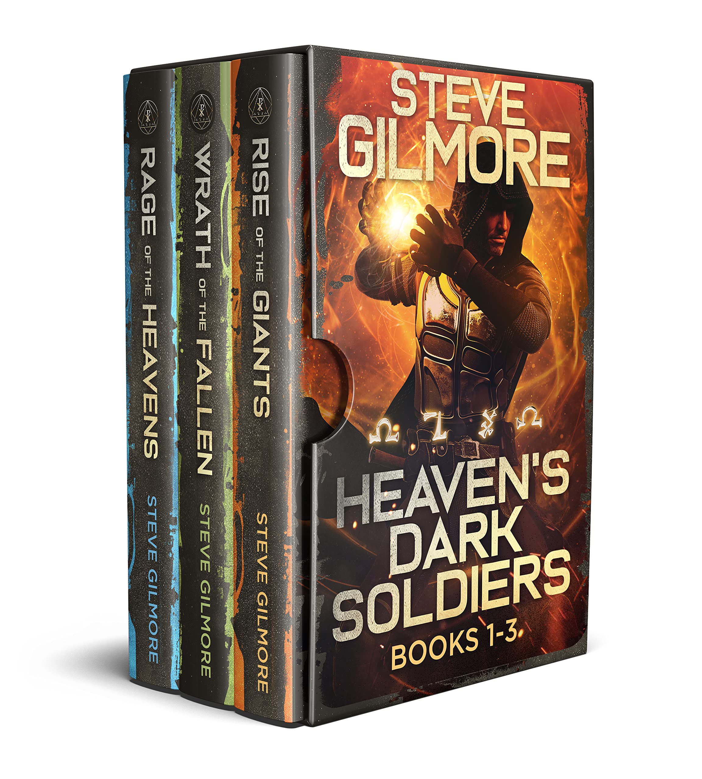 Book cover for Heaven's Dark Soldiers Boxset 1: Books 1-3