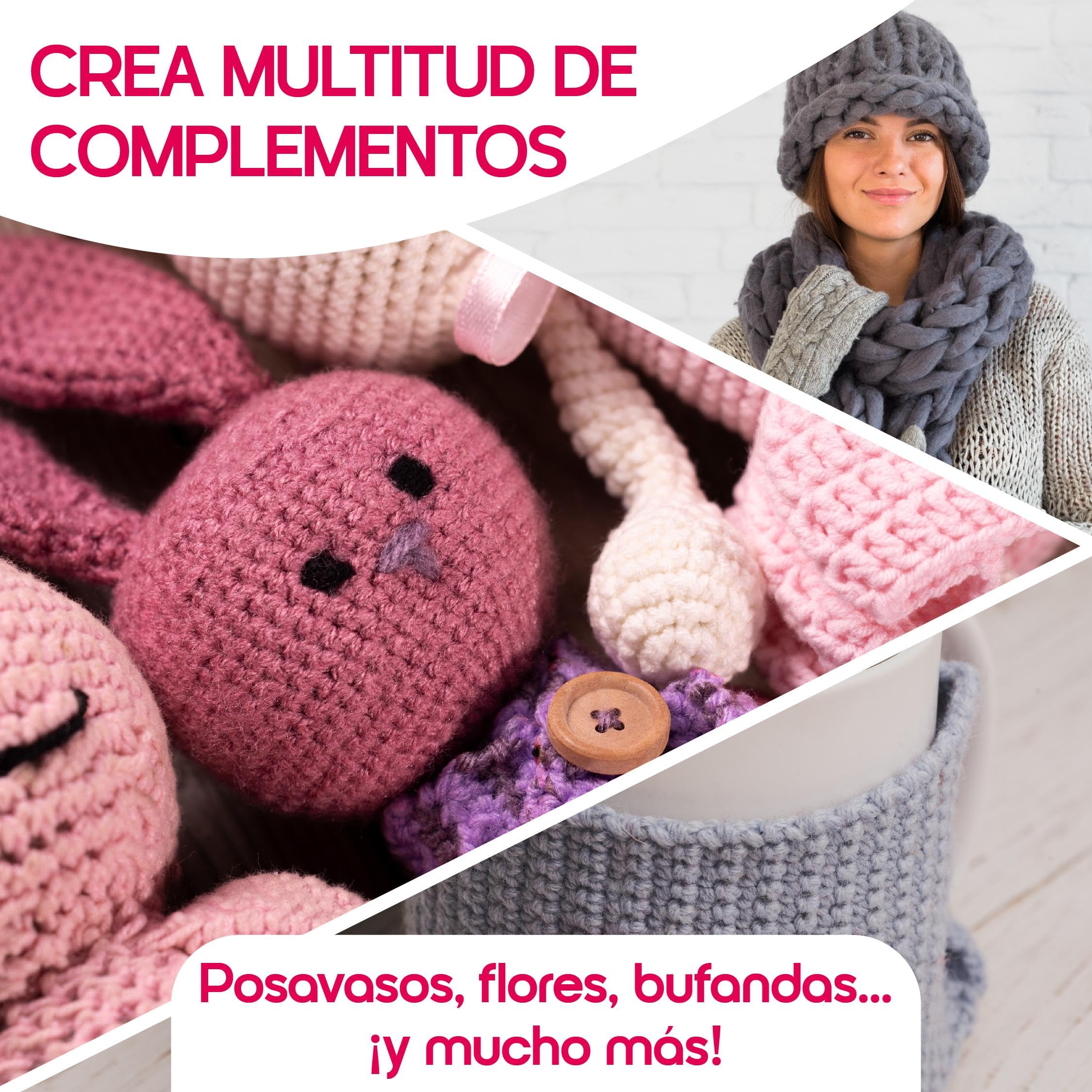 Lot De 3 Catalogues Espagnols Laine Et Crochet - 325 Pages D'Idées Créatives