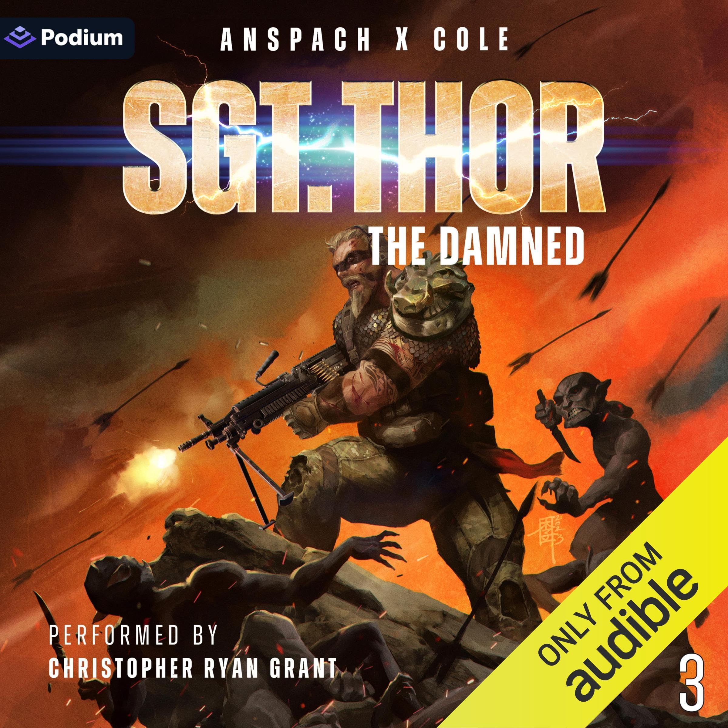 Cover art for Sgt. Thor the Damned