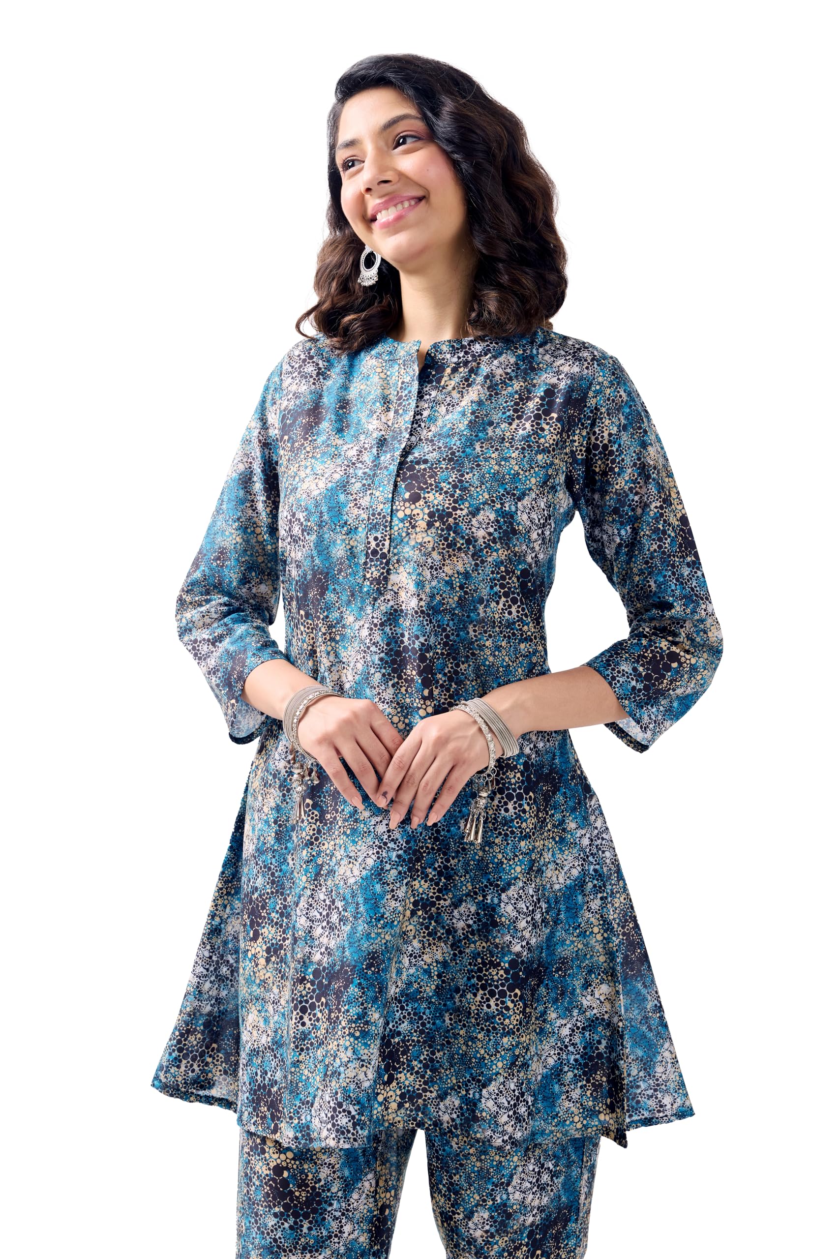 Toochki Dress For Women | Cotton Dress For Women | Two Piece Dress Set |Co Ord Set Dresses For Women | Dresses For Women | Dress For Women Dress | Blue Dress
