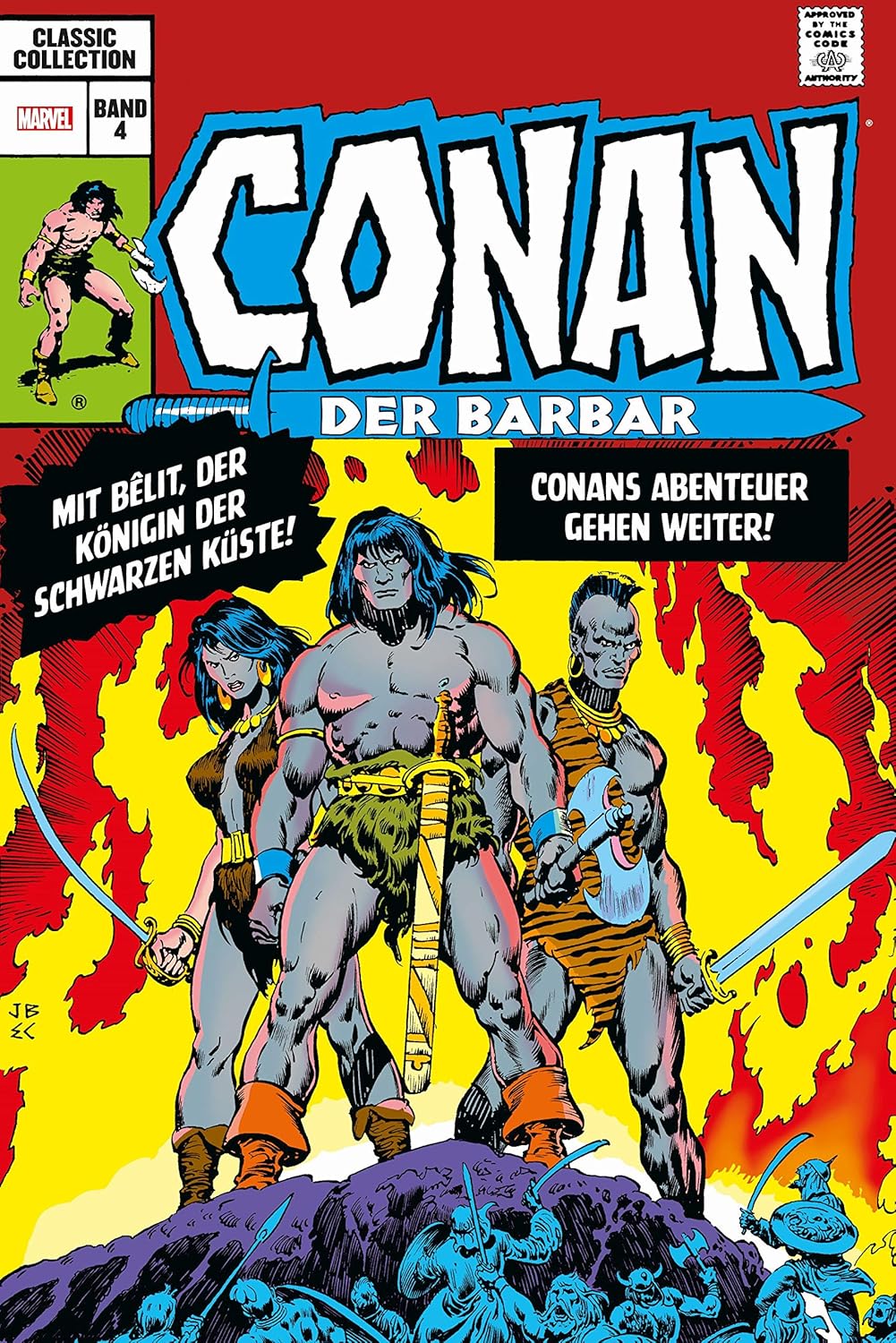 Conan der Barbar: Classic Collection: Bd. 4 : Thomas, Roy, Buscema ...