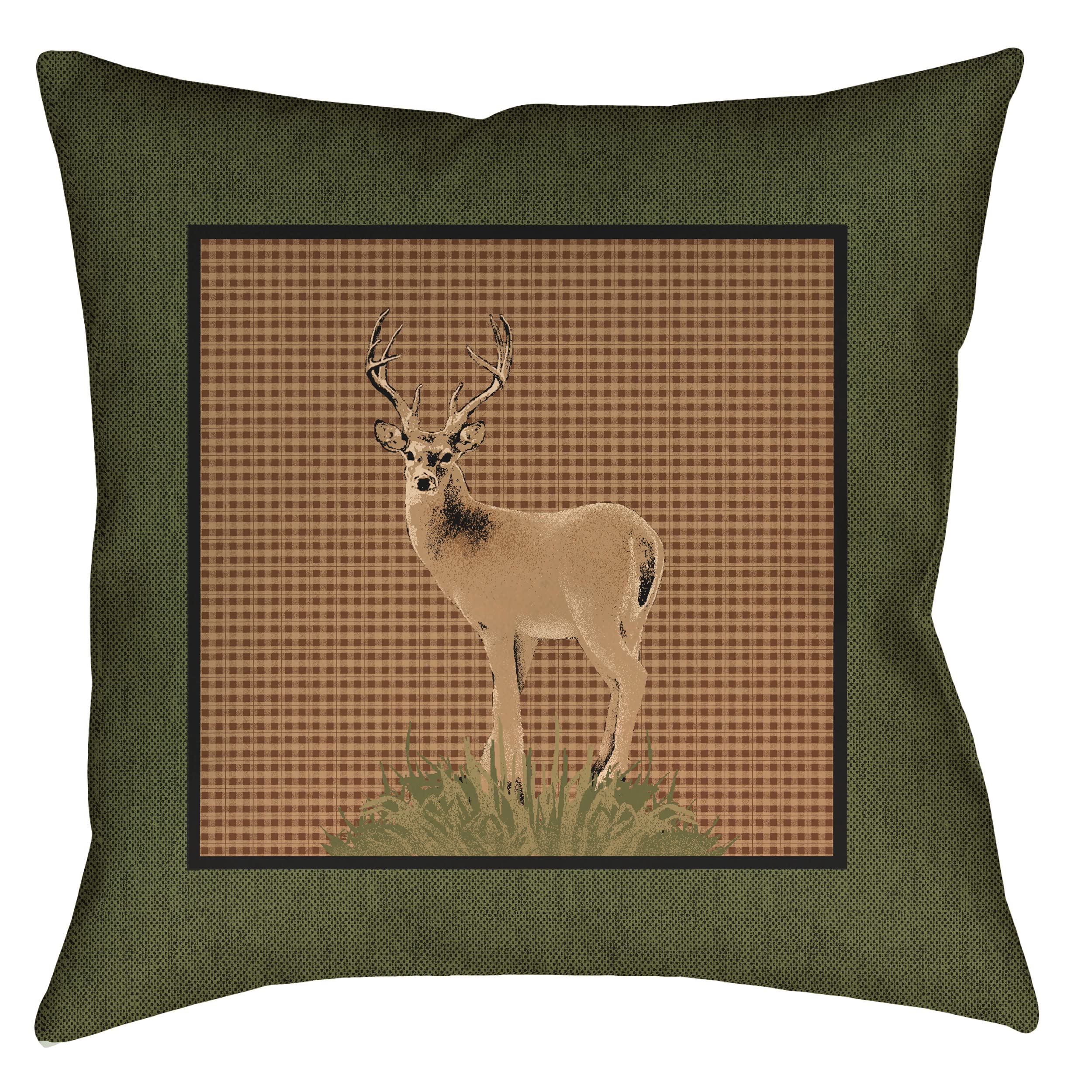 Boston Linen CompanyTrue Grit Pillow, 20"x20", Multi