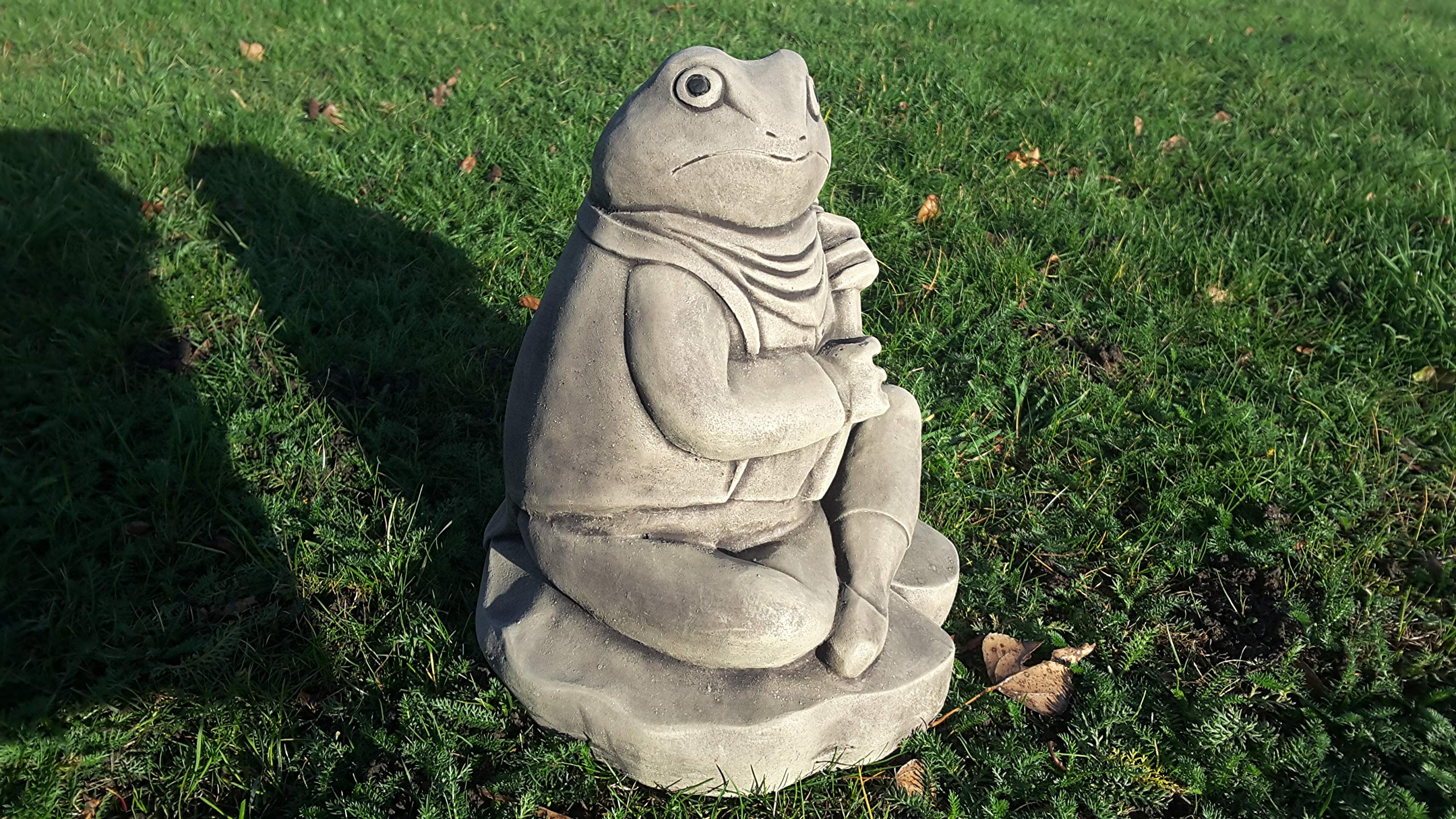 neilsstonecraft Jeremy Fisher Beatrix Potter Stone garden ornament