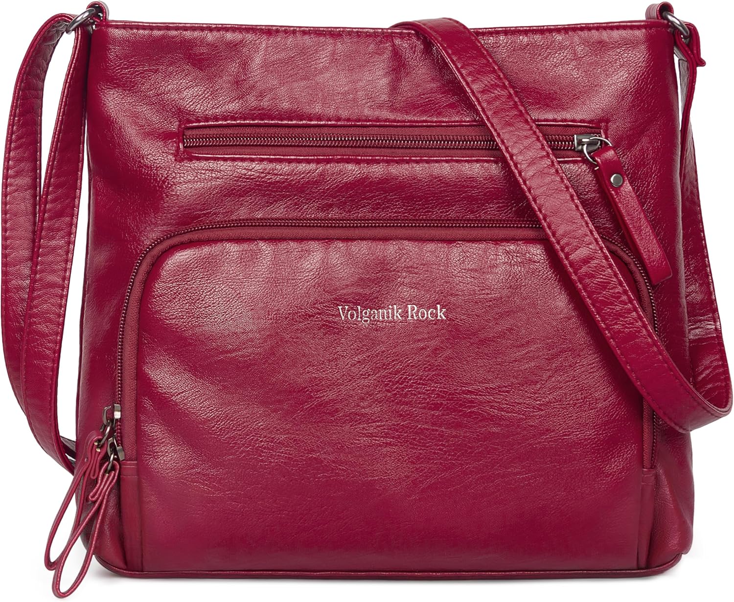 Crossbody Purses for Women Soft Vegan Leather Cross Body Handbag Lightweight Medium Shoulder Purse Travel Casual Bag