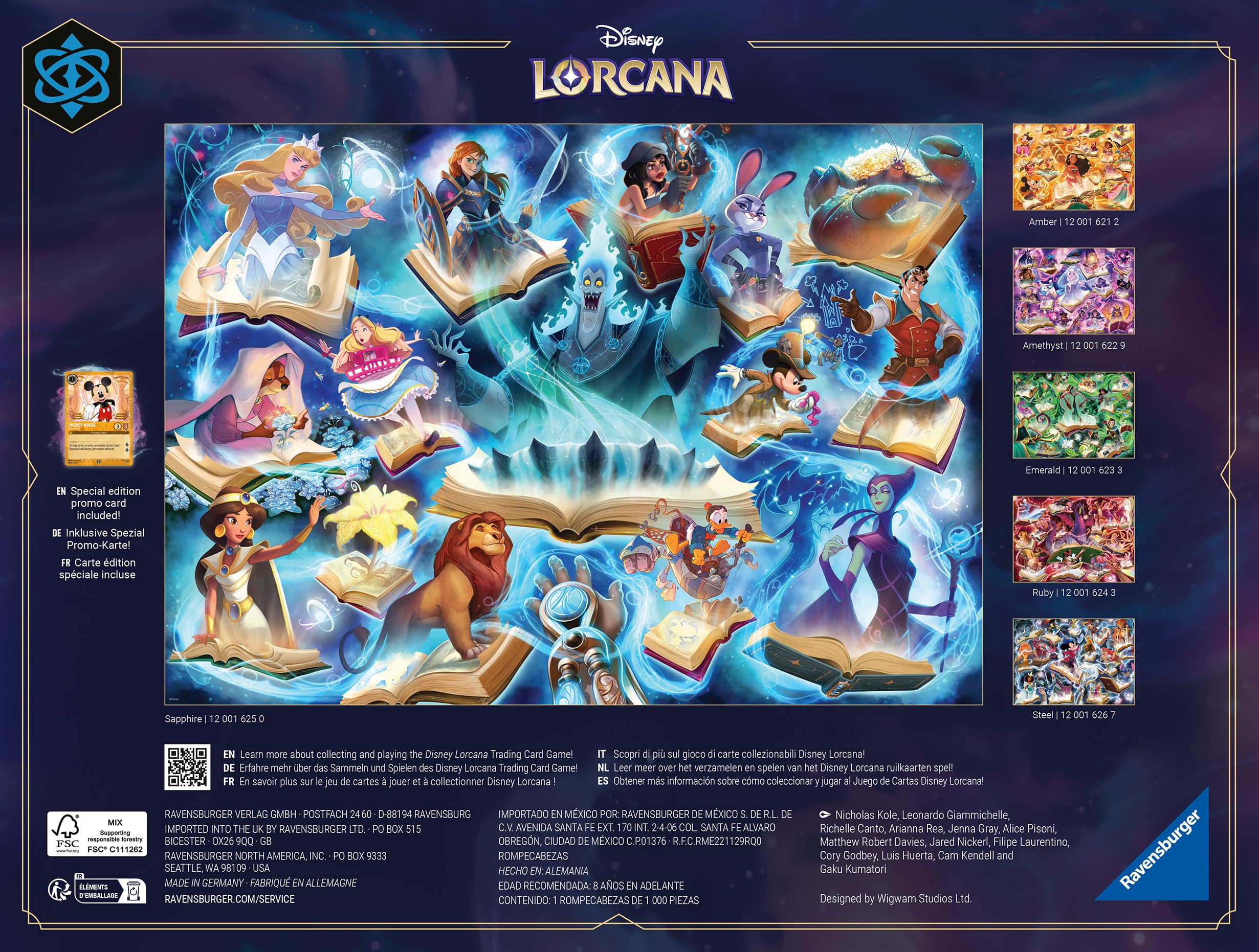 ディズニー パズル ラベンスバーガー 2000ピース 日本未発売 Amazon.co.jp: Ravensburger（ラベンスバーガー） ジグソーパズル