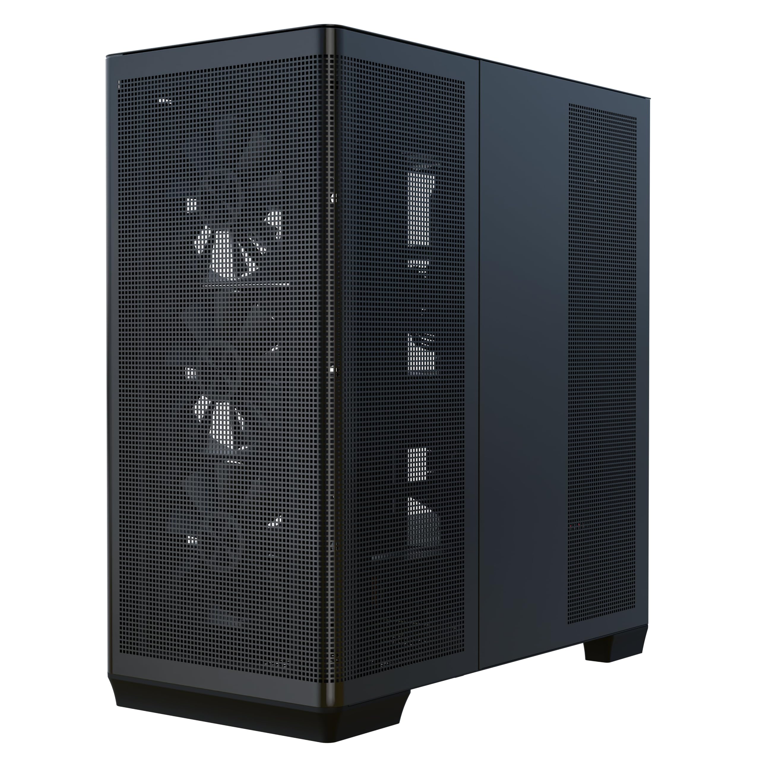 Amazon.com: APNX C1-R Mid-Tower ATX High Airflow PC Case, 4x120mm