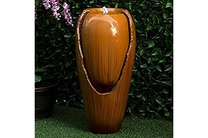 Mesmerizing Illuminated Waterfall Fountain: A Symphony of Sight and Sound