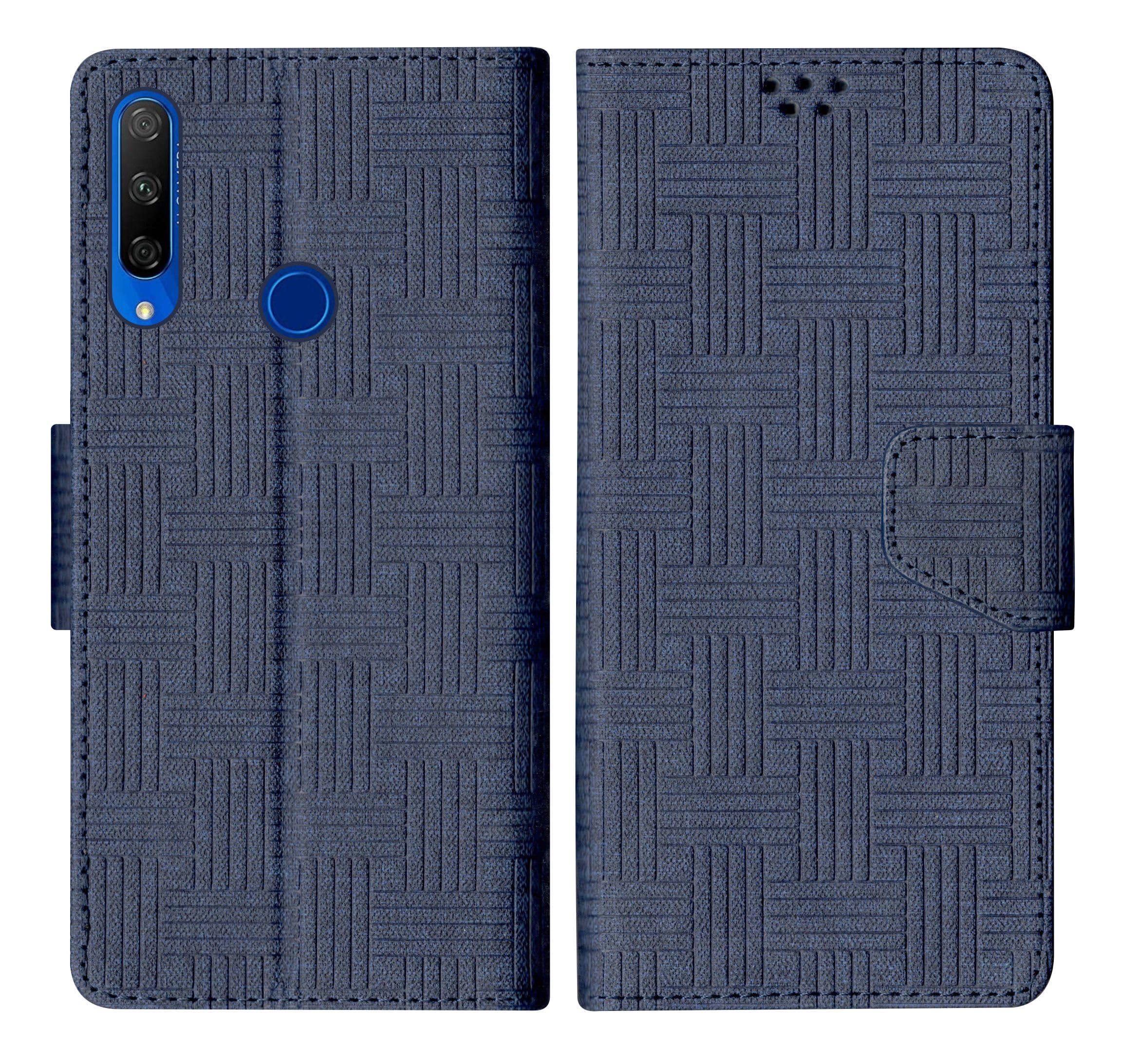 SBMS Honor 20i Flip Cover Back Cover Case with Magnatic Closure | Inbuilt Stand | Card & Money Pocket (Mat Blue) (B0C9MXBKVV) Amazon Price History, Amazon Price Tracker