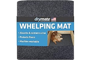 Drymate Puppy Birth Certificate Whelping Box Liner Mat