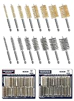 Vista 8 de [8 Tamaños_2 Juegos] Juego de Cepillos de Barrena, Cepillo de Alambre de Latón/Cobre para Taladro Eléctrico, Juego de Cepillos de Taladro, Cepillo