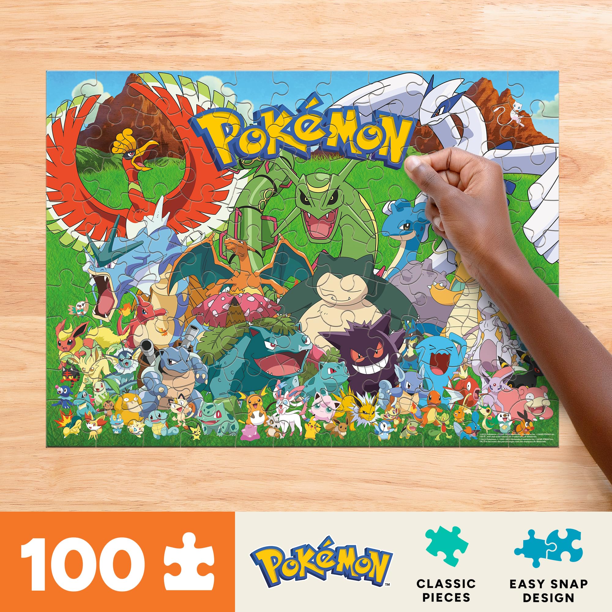Buffalo Games - Pokemon Fan Favorites 100-Piece Jigsaw Puzzle