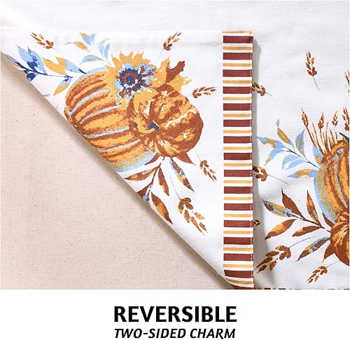 Miniatura 5 de Folkulture Juego de 4 manteles individuales de 13 x 19 pulgadas, manteles individuales de algodón o manteles tejidos resistentes al calor para