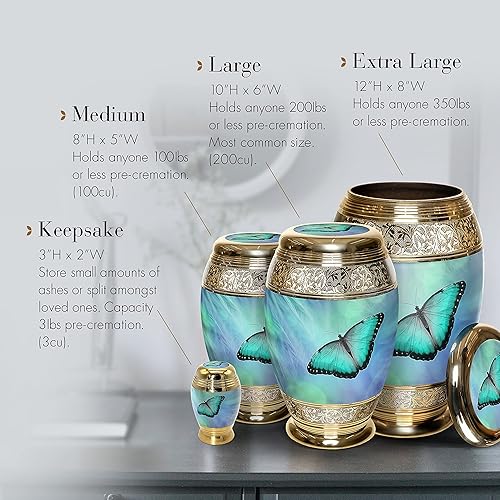 Miniatura 13 de Milky Way - Urnas de cremación para cenizas de adultos, urnas para cenizas, recuerdos de cremación para cenizas, urnas de cremación pequeñas