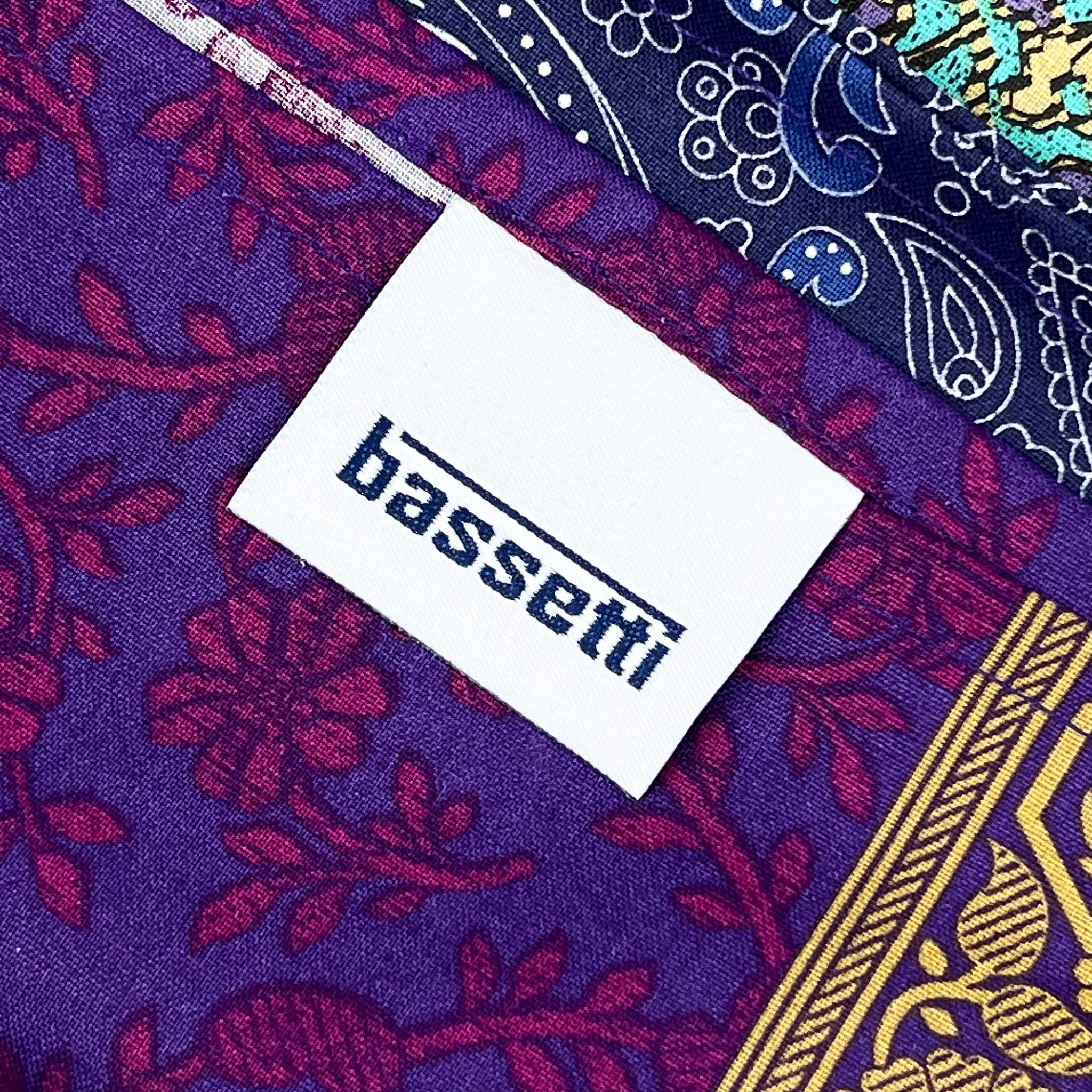 Bassetti - copridivano telo arredo bassetti granfoulard recanati b1 3 misure blu - 270x270