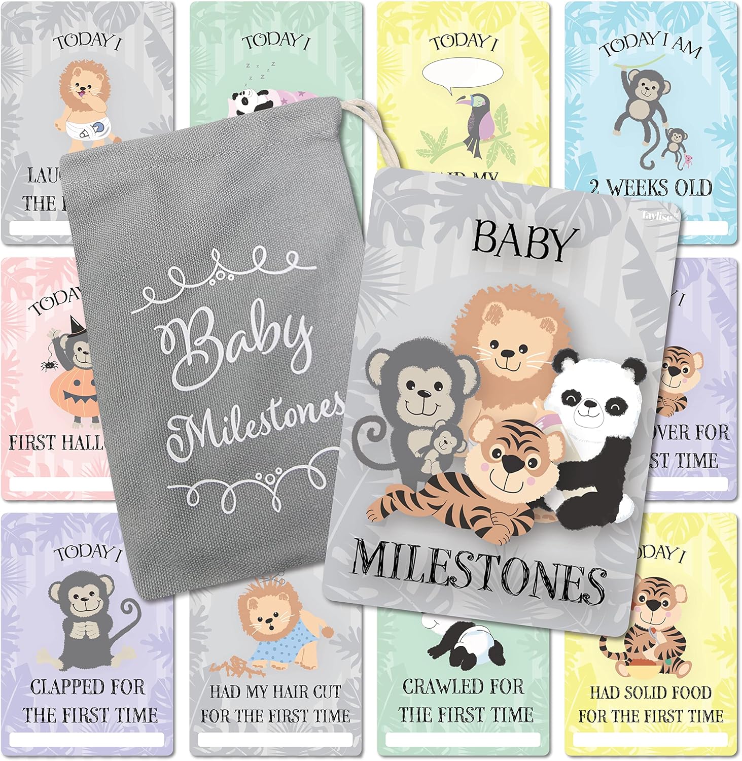 Baby Milestone Cards - 57 Keepsake Moments