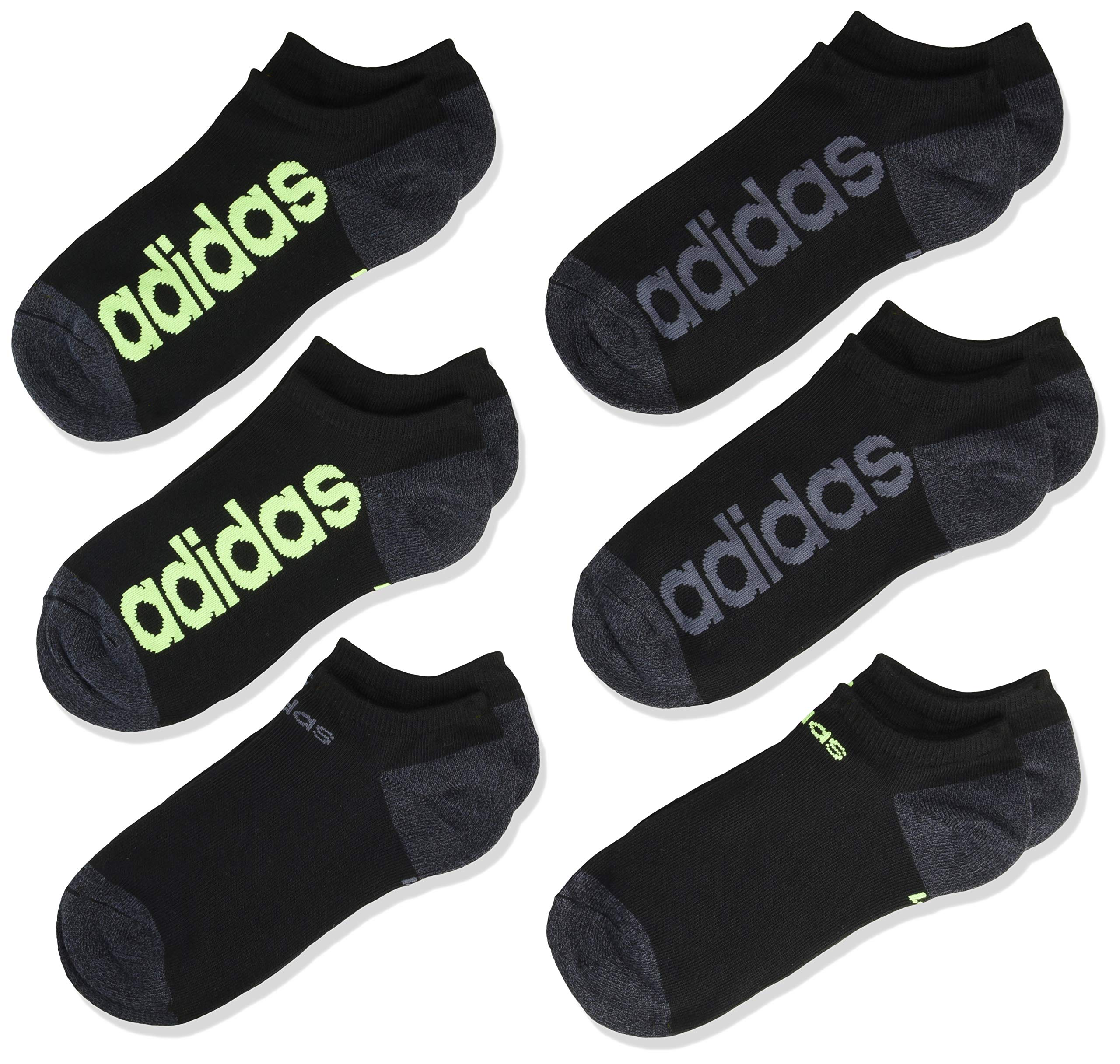 Kids-Boy/Girls Superlite Linear No Show Socks (6-pair)