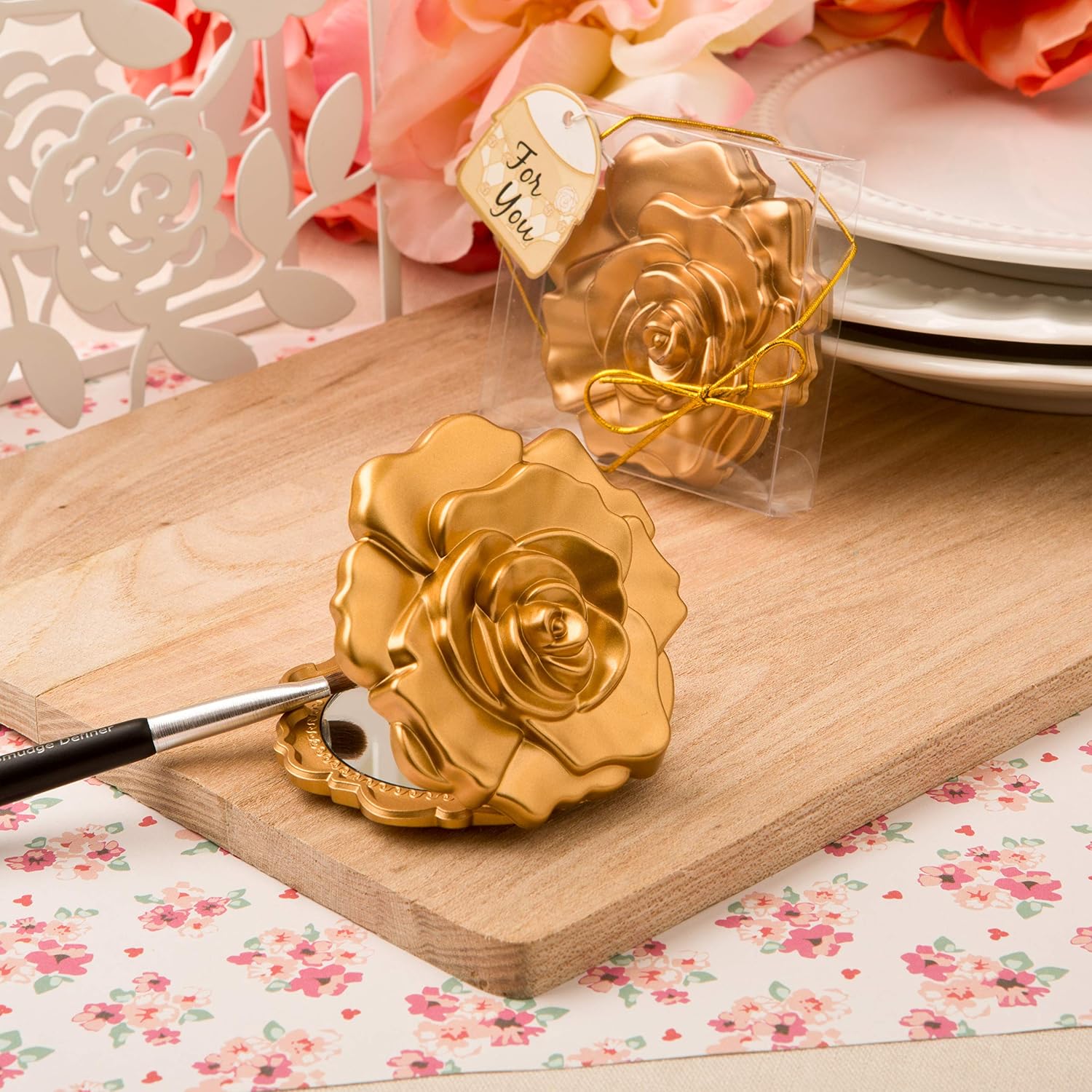 Blасk Frіdау - 40% оƒƒ FASHIONCRAFT 5969 Ornate Matte Gold Rose Design Compact Mirror, Cosmetic Mirror, Wedding Favor, Bridal Shower, Sweet 16 Pack of 100 🛒 Crаzу Dеаlѕ FASHIONCRAFT 5969 Ornate Matte Gold Rose Design Compact Mirror, Cosmetic Mirror, Wedding Favor, Bridal Shower, Sweet 16 Pack of 100